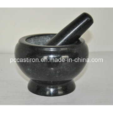 Marble Mortars and Pestles Size 14X10cm